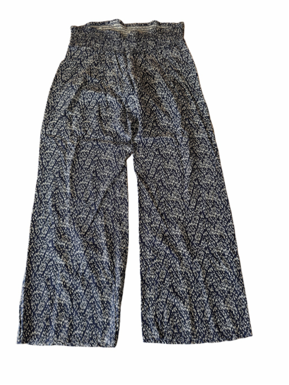 Jessica Simpson Maternity Wide Leg Pants, Size L, Black and White